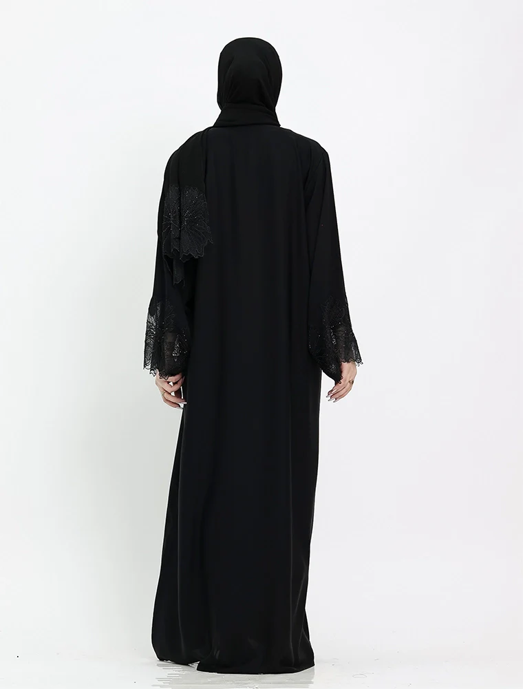 Black Heyam Abaya - Image 3