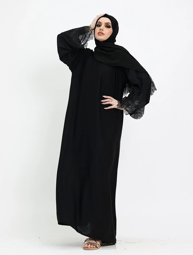 Black Heyam Abaya - Image 4
