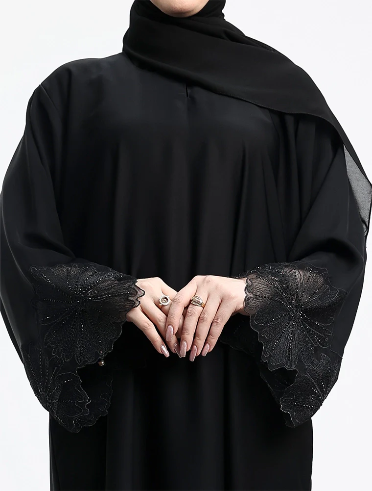 Black Heyam Abaya - Image 6