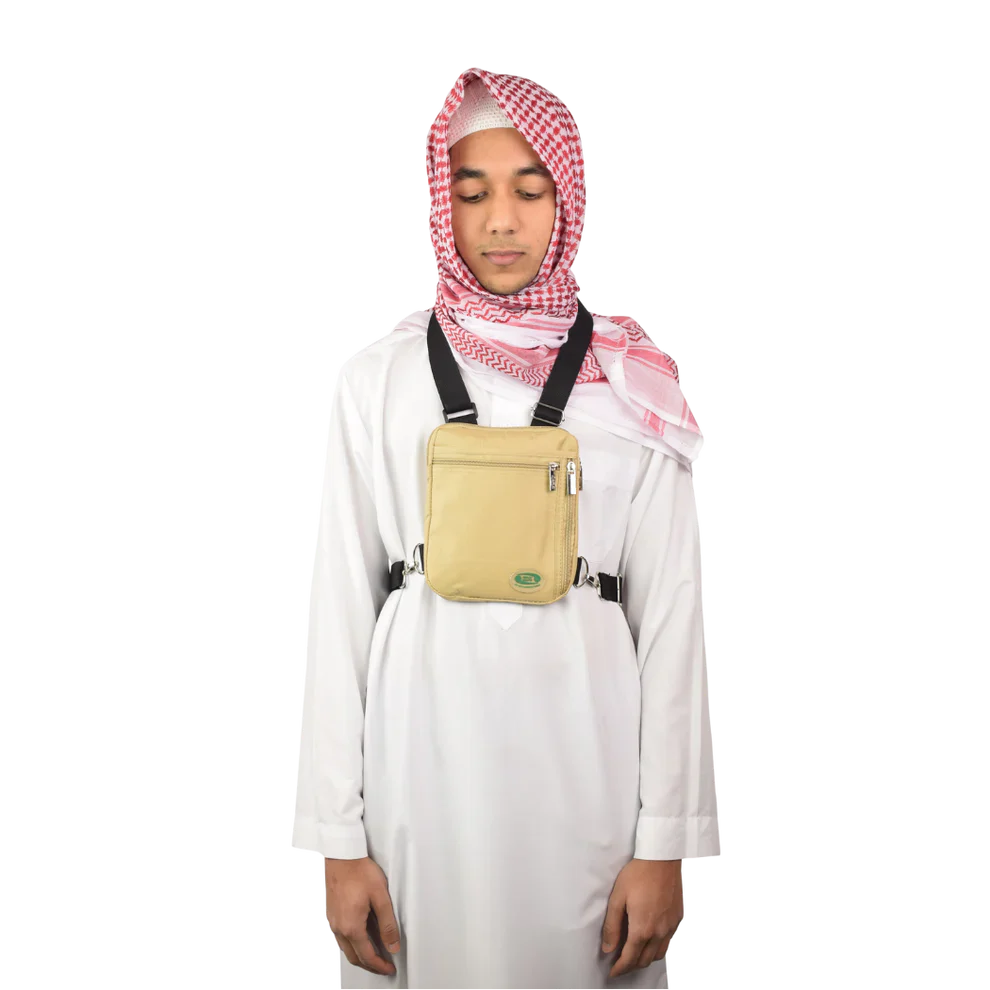 Hajj Safe: Secure Hajj & Umrah Large Side & Neck Bag - Image 3