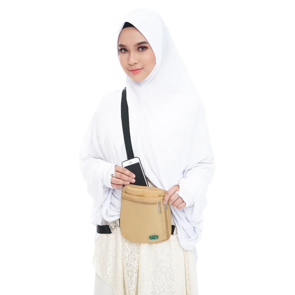 Hajj Safe: Secure Hajj & Umrah Large Side & Neck Bag - Image 4