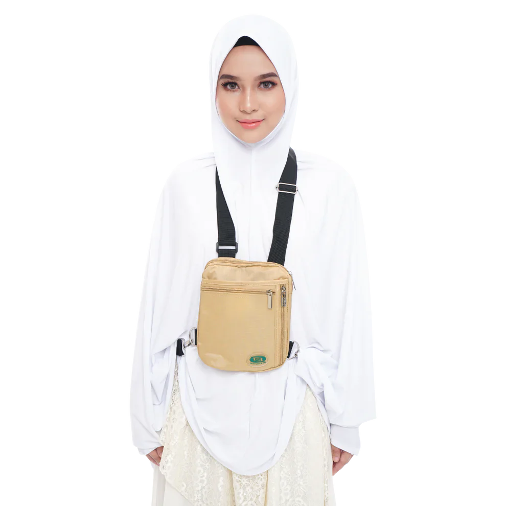 Hajj Safe: Secure Hajj & Umrah Large Side & Neck Bag - Image 5