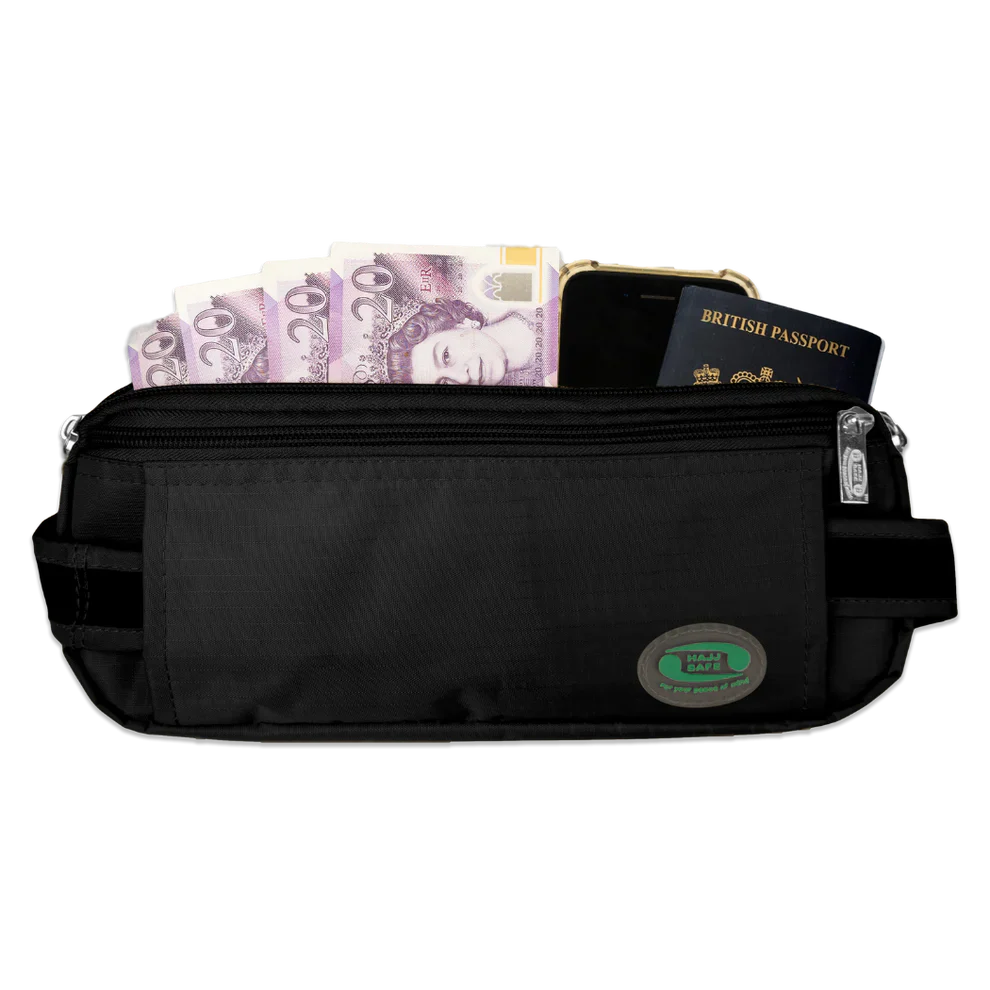 Anti-Theft Waist Bag And Ihram & hajj Belt for Men | Beige - Image 4