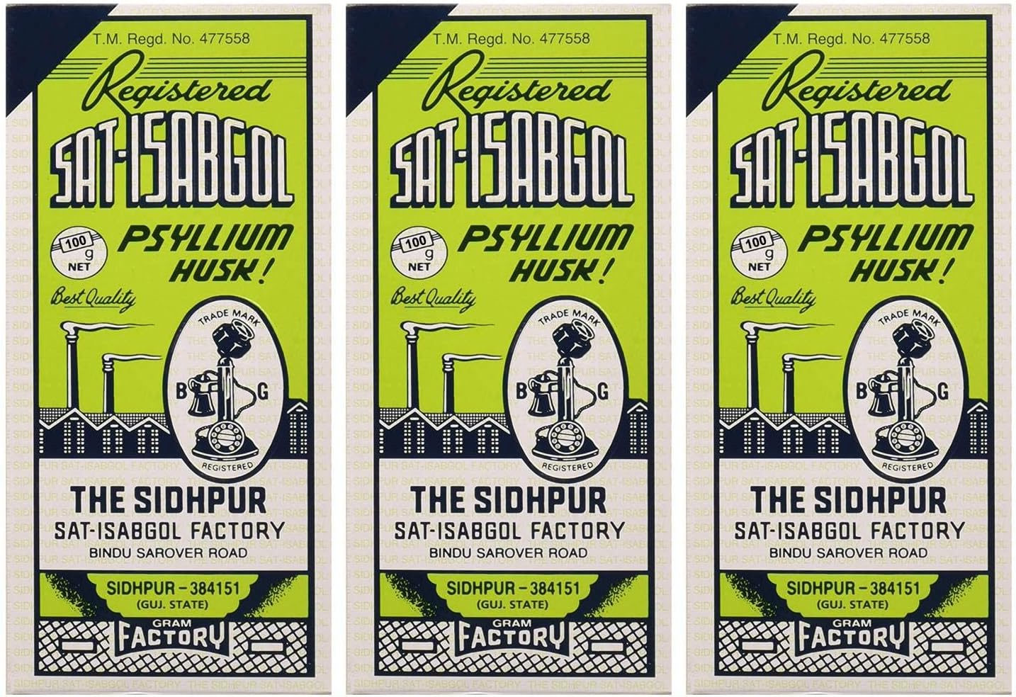 Sat Isabgol - Psyllium Husk 100g - Image 3